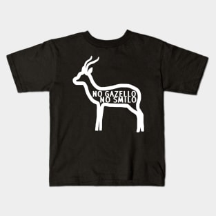 Gazelle saying horn bearer antelope fan gift Kids T-Shirt